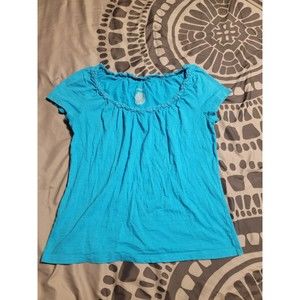 M Blue Top
